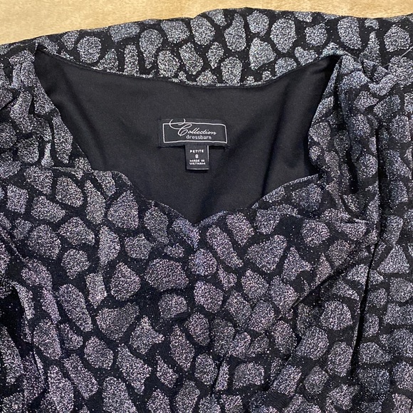 Collection Dressbarn Stretchy Fancy Dress Size 8 - Picture 5 of 7